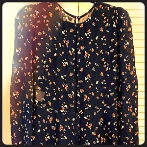 Reformation Long Sleeved Midi Dress